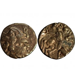 Gaule (Namnètes) Namnetes -  Quart de Statère A L'Hyppophore 2