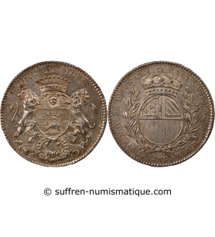MAIRE DE DIJON, Nicolas-Claude ROUSSELOT - JETON ARGENT 1763