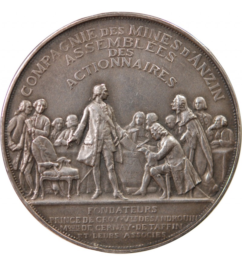MINES D'ANZIN, ASSEMBLEE DES ACTIONNAIRES - MEDAILLE ARGENT