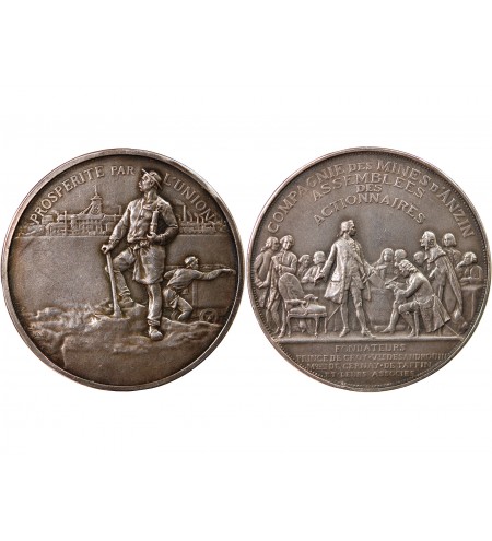 MINES D'ANZIN, ASSEMBLEE DES ACTIONNAIRES - MEDAILLE ARGENT