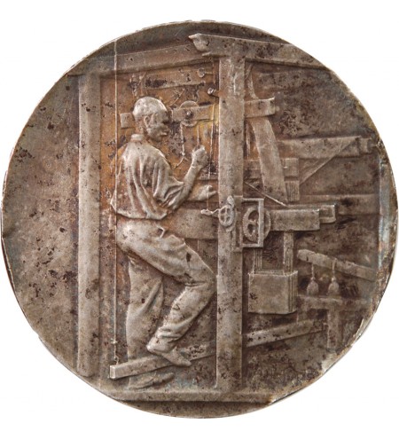 ASSOCIATION GENERALE DES TISSUS - MEDAILLE ARGENT attribuée en 1908