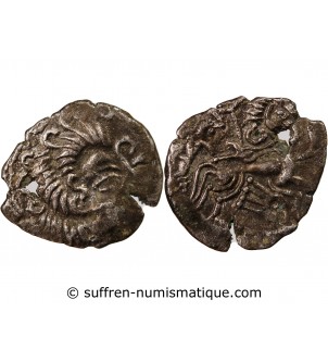 CORIOSOLITES - STATERE BILLON "Nez en crosse"