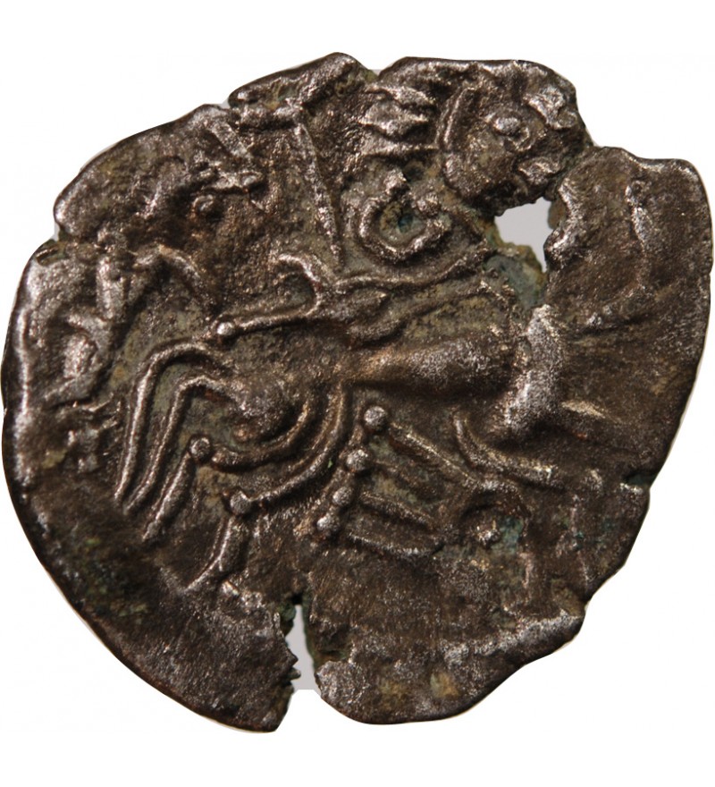 CORIOSOLITES - STATERE BILLON "Nez en crosse"