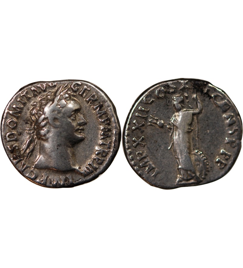 DOMITIEN - DENIER ARGENT 92 ROME