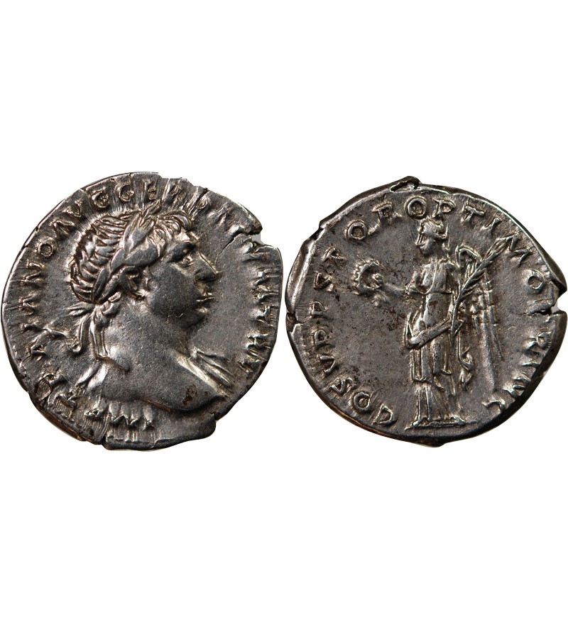 TRAJAN - DENIER ARGENT 107 ROME