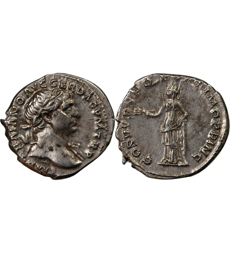 TRAJAN - DENIER ARGENT 109 ROME