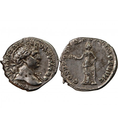 TRAJAN - DENIER ARGENT 109 ROME