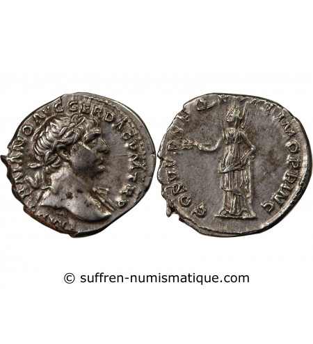 TRAJAN - DENIER ARGENT 109 ROME