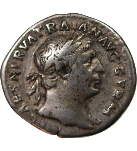 TRAJAN - DENIER ARGENT 102 ROME