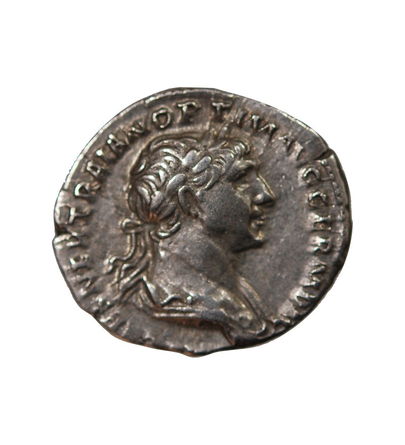 TRAJAN - DENIER ARGENT 117 ROME