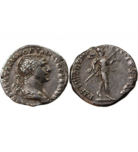 TRAJAN - DENIER ARGENT 117 ROME