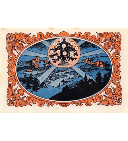 ALLEMAGNE, KAHLA - 50 PFENNIG 1921