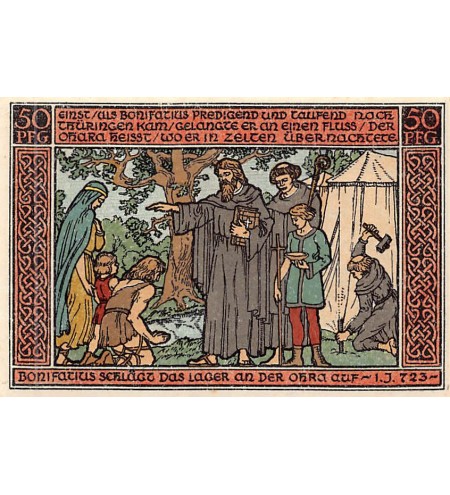 ALLEMAGNE, OHRDRUF - 50 PFENNIG 1921