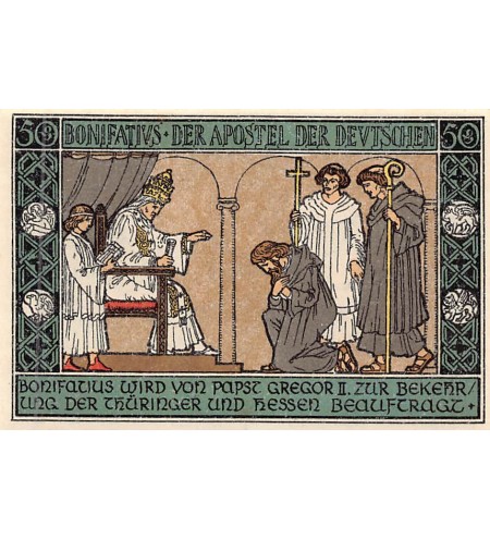 ALLEMAGNE, OHRDRUF - 50 PFENNIG 1921