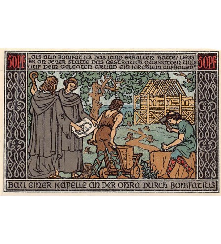 ALLEMAGNE, OHRDRUF - 50 PFENNIG 1921