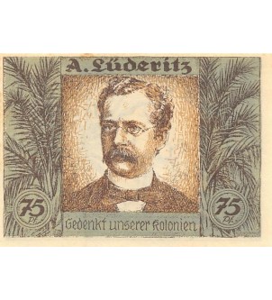 ALLEMAGNE, HAMBURG, BERLIN BREMEN - 75 PFENNIG 1921