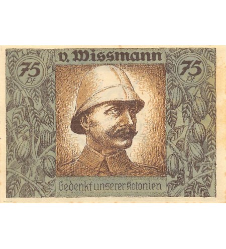 ALLEMAGNE, HAMBURG, BERLIN BREMEN - 75 PFENNIG 1921