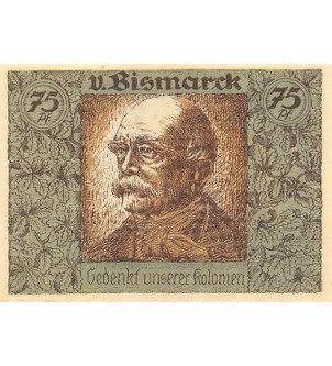 ALLEMAGNE, HAMBURG, BERLIN BREMEN - 75 PFENNIG 1921 2