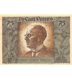 ALLEMAGNE, HAMBURG, BERLIN BREMEN - 75 PFENNIG 1921