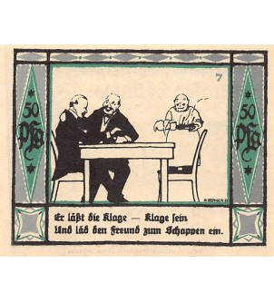 ALLEMAGNE, MüLSEN St. JACOB - 50 PFENNIG 1921