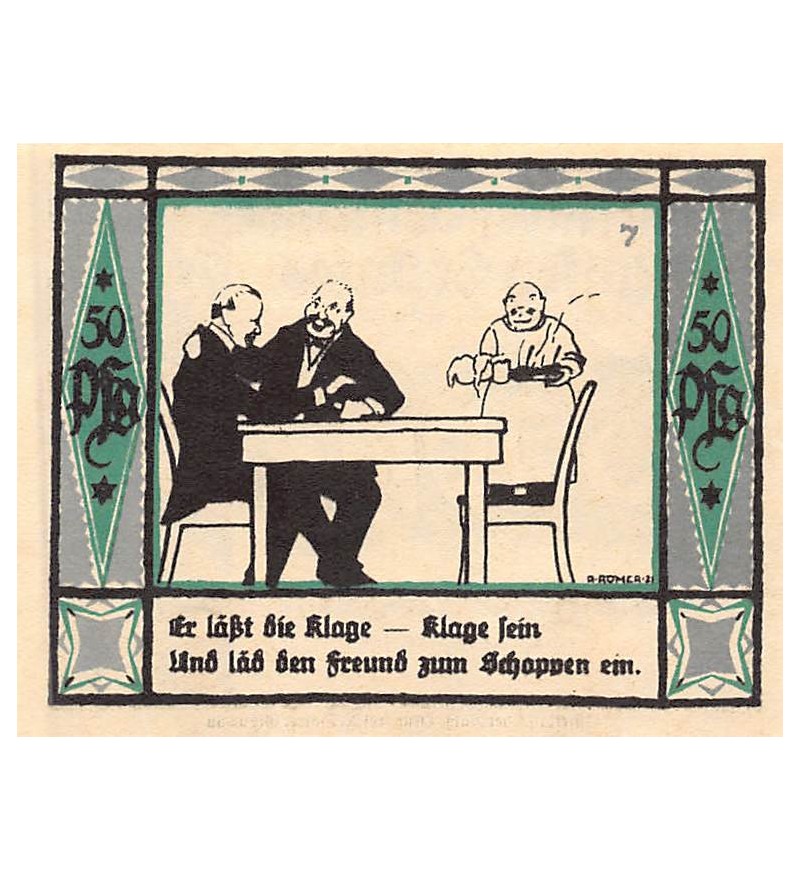 ALLEMAGNE, MüLSEN St. JACOB - 50 PFENNIG 1921