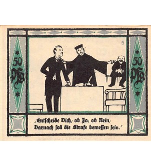 ALLEMAGNE, MüLSEN St. JACOB - 50 PFENNIG 1921