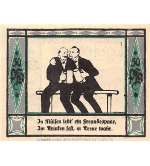 ALLEMAGNE, MüLSEN St. JACOB - 50 PFENNIG 1921