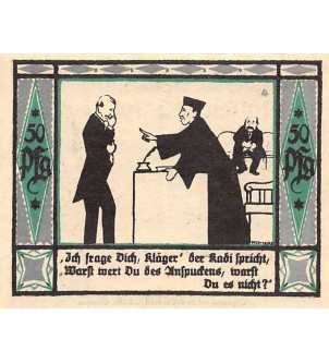 ALLEMAGNE, MüLSEN St. JACOB - 50 PFENNIG 1921