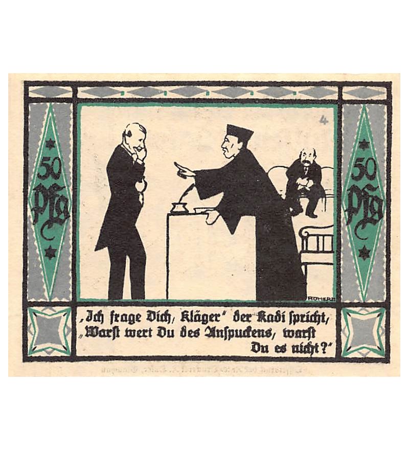 ALLEMAGNE, MüLSEN St. JACOB - 50 PFENNIG 1921