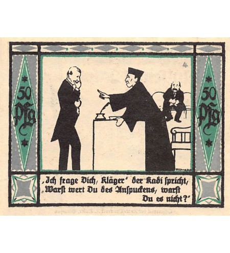 ALLEMAGNE, MüLSEN St. JACOB - 50 PFENNIG 1921