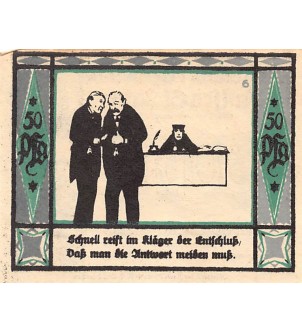 ALLEMAGNE, MüLSEN St. JACOB - 50 PFENNIG 1921