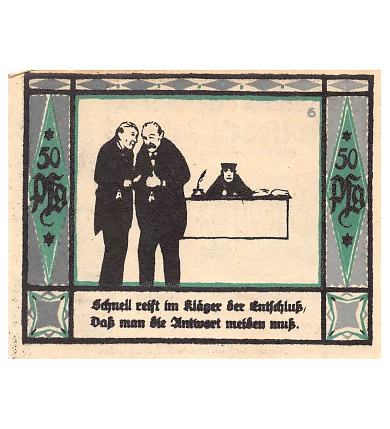 ALLEMAGNE, MüLSEN St. JACOB - 50 PFENNIG 1921