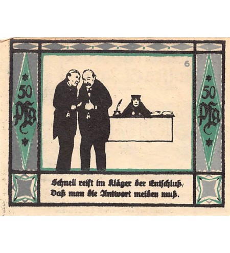 ALLEMAGNE, MüLSEN St. JACOB - 50 PFENNIG 1921