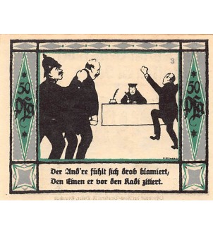 ALLEMAGNE, MüLSEN St. JACOB - 50 PFENNIG 1921