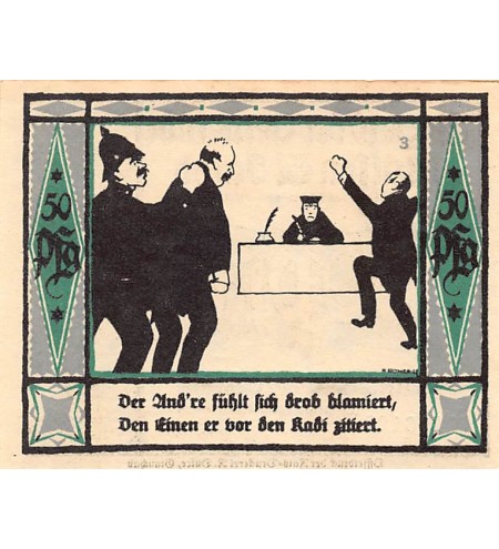 ALLEMAGNE, MüLSEN St. JACOB - 50 PFENNIG 1921