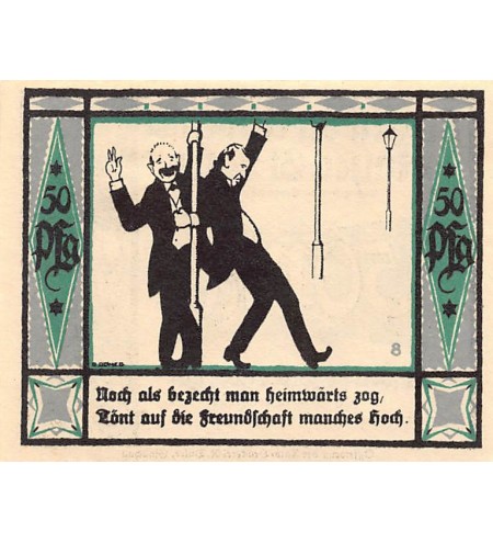 ALLEMAGNE, MüLSEN St. JACOB - 50 PFENNIG 1921