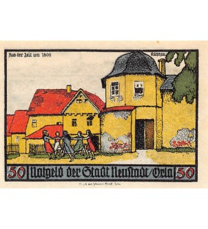 ALLEMAGNE, NEUSTADT - 50 PFENNIG 1921