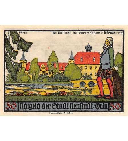 ALLEMAGNE, NEUSTADT - 50 PFENNIG 1921