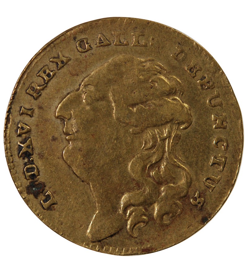 NUREMBERG, LOUIS XVI – JETON LAITON 1793
