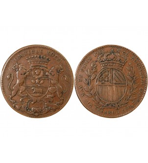 MAIRE DE DIJON, NICOLAS-CLAUDE ROUSSELOT – JETON CUIVRE 1766 2