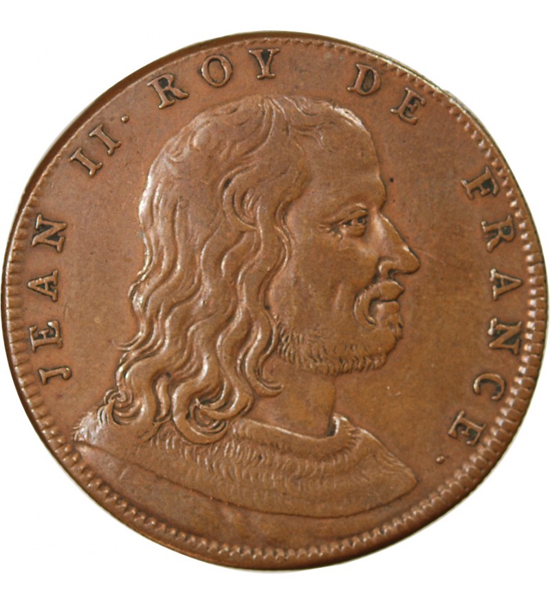 REGNE DE JEAN II LE BON – JETON CUIVRE