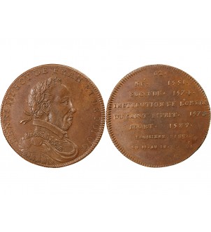 REGNE D'HENRI III – JETON CUIVRE 2