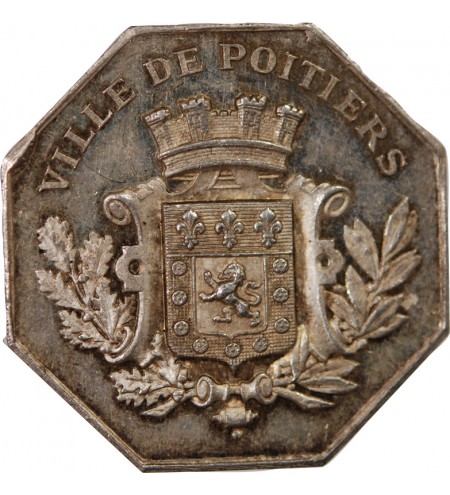 CAISSE D'EPARGNE, VILLE DE POITIERS - JETON ARGENT