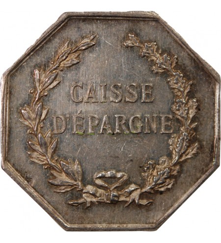 CAISSE D'EPARGNE, VILLE DE POITIERS - JETON ARGENT