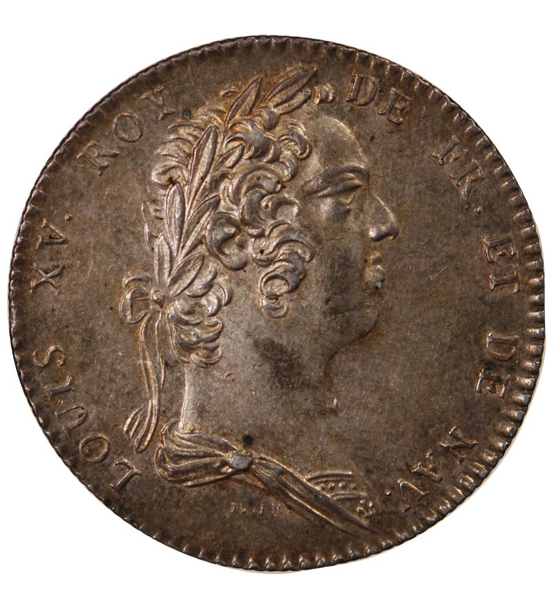 ACADEMIE FRANCAISE, LOUIS XV – JETON ARGENT émission de 1732