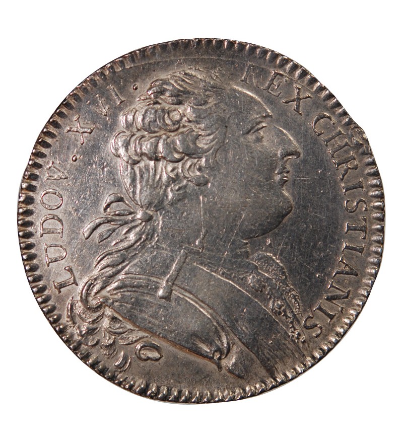 ETATS DE BRETAGNE, LOUIS XVI – JETON ARGENT 1786 RENNES