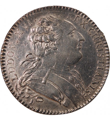 ETATS DE BRETAGNE, LOUIS XVI – JETON ARGENT 1786 RENNES
