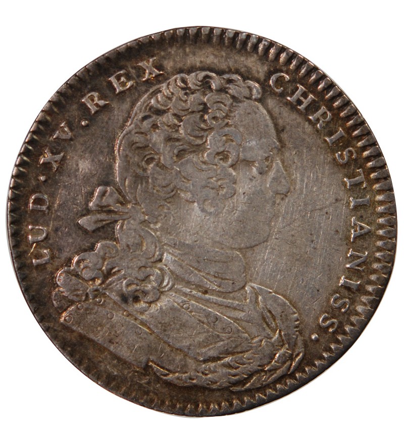 ACADEMIE ROYALE DES SCIENCES, LOUIS XV – JETON ARGENT