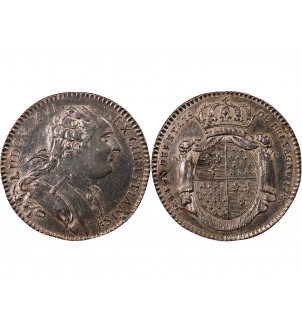 ETATS DE BRETAGNE, LOUIS XVI – JETON ARGENT 1786 RENNES 2