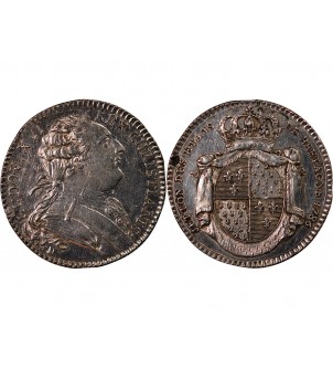 ETATS DE BRETAGNE, LOUIS XVI – JETON ARGENT 1786 RENNES 2